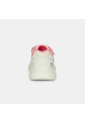 Tenis Con Luces Infantil Para Niña Bubblegummers Blanco Ultramar 22-25