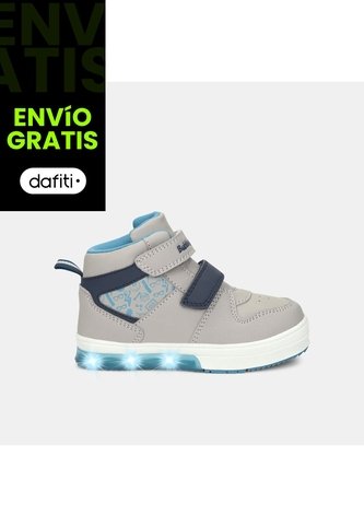 Tenis Con Luces Para Niño Bubblegummers Multicolor Neon Bubblegummers