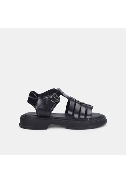 Baletas Para Niña Bubblegummers Negro Leidy Junior Girls 6 +