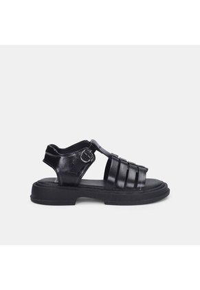 Baletas Para Niña Bubblegummers Negro Leidy Junior Girls 6 +
