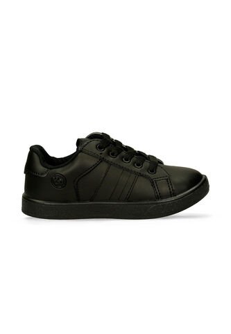 Tenis Escolares Para Niños Bubblegummers Negro Kael Bubblegummers