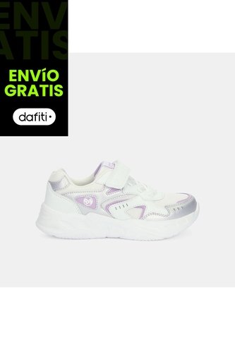 Tenis Para Niña Bubblegummers Blanco Derby Junior Girls 6 + Bubblegummers