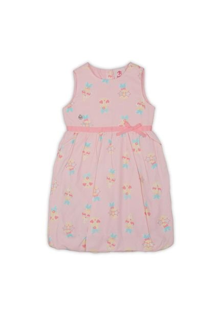 Vestido Rosado Bubblegummers Gilda Niña