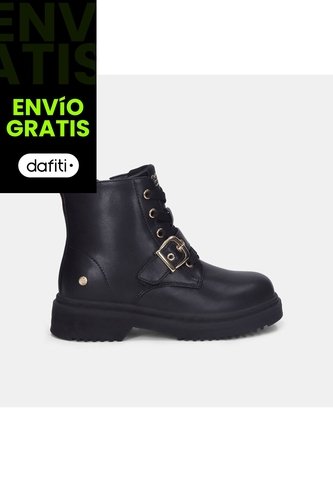 Botines Para Niña Bubblegummers Negro New Moscu Junior Girls 6 + Bubblegummers