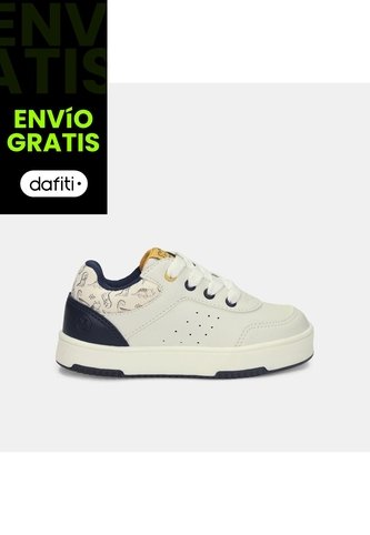 Tenis Para Niño Bubblegummers Beige Antony Court Bg First Step Boys 1 + Bubblegummers