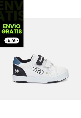 Tenis Para Niño Bubblegummers Blanco Terra Court Bg Bubblegummers