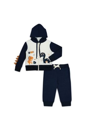 Conjunto Azul-Crema Bubblegummers Filipo Niño