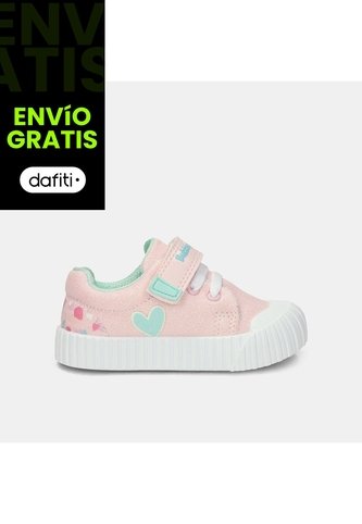 Tenis Para Niña Bubblegummers Rojo Aloe Panda Prewalker Girls 0 + Bubblegummers