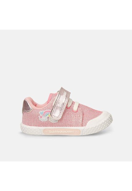Tenis Bebé Para Niña Bubblegummers Rosado Simpatica