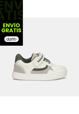 Tenis Para Niño Bubblegummers Multicolor Court Bg First Step Boys 1  + Bubblegummers