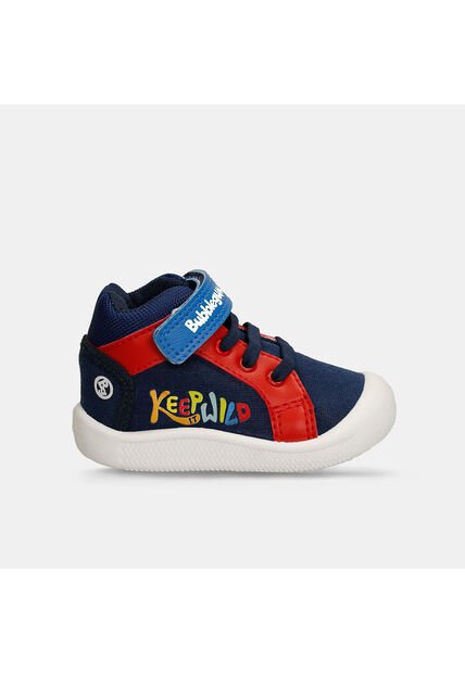 Tenis Bebé Para Niño Bubblegummers Azul-Rojo Spedy