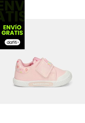 Tenis Para Niña Bubblegummers Rojo Abril Dino Prewalker Girls 0 + Bubblegummers
