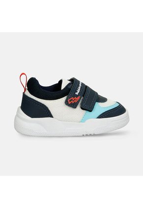 Tenis Bebé Para Niño Bubblegummers Blanco-Azul Remo