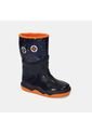 Bota De Lluvia Para Niño Bubblegummers Navy Ulises de Bubblegummers
