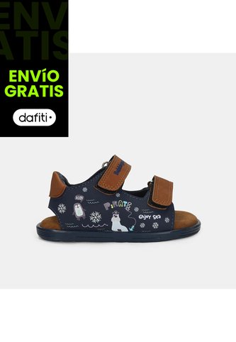 Sandalias Infantil Para Niño Bubblegummers Multicolor 22-25 Bubblegummers