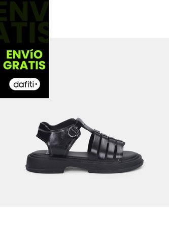 Baletas Para Niña Bubblegummers Negro Leidy Junior Girls 6 + Bubblegummers