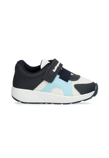 Tenis Bebé Para Niño Bubblegummers Blanco-Azul Raiden