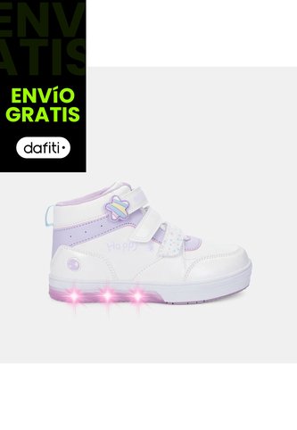 Bota Con Luces Para Niña Bubblegummers Multicolor Neon Bubblegummers