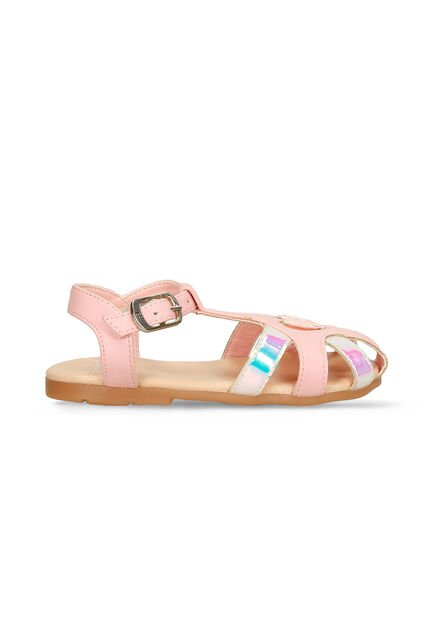 Sandalias Bebé Para Niña Bubblegummers Blanco Rimorosa