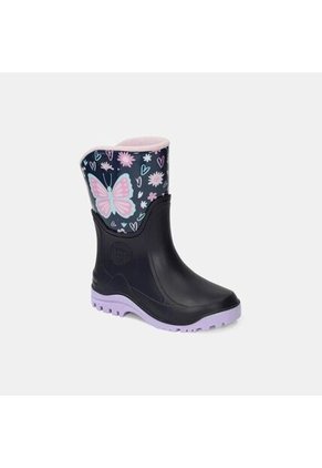 Bota De Lluvia Para Niño Bubblegummers Navy Ursula
