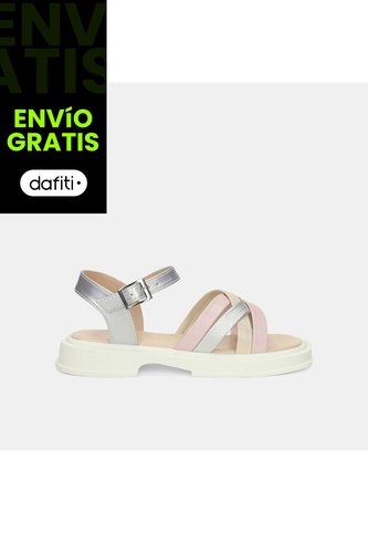 Sandalia Para Niña Bubblegummers Multicolor Bubblegummers