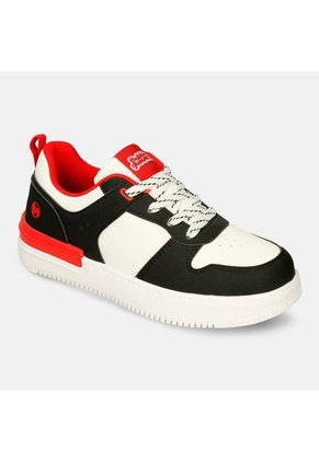 Tenis Infantil Para Niño Bubblegummers Blanco-Negro Seguro