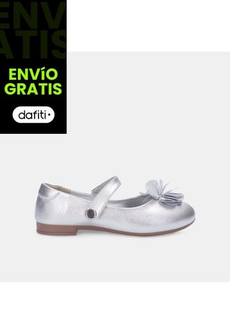 Baletas Para Niña Bubblegummers Gris Lover First Step Girls Bubblegummers