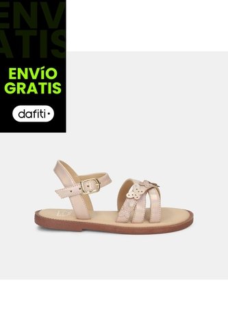 Sandalia Para Niña Bubblegummers Multicolor Mary Walking Girls 3 + Bubblegummers