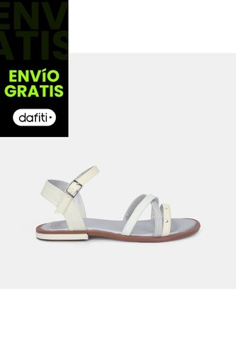 Sandalias Para Niña Bubblegummers Gris Bosny Junior Girls 6 + Bubblegummers