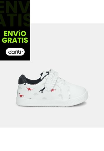 Tenis Para Niña Bubblegummers Blanco Panda Prewalker Boys 0 + Bubblegummers