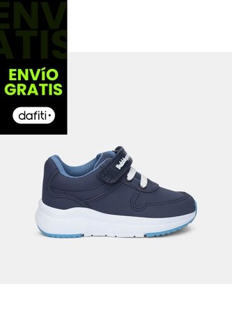 Tenis Para Niño Bubblegummers Azul Claro Vanik Jogging Bg First Step Boys 1 + Bubblegummers