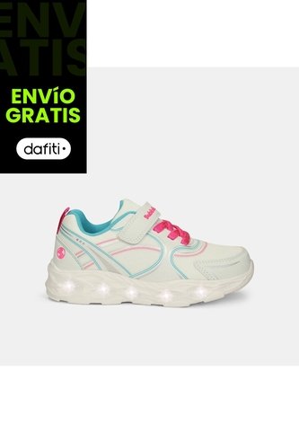 Tenis Para Niña Bubblegummers Blanco Oberon Bubblegummers