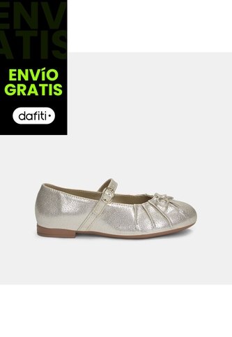 Baletas Para Niña Bubblegummers Negro Leidy Junior Girls 6 + Bubblegummers