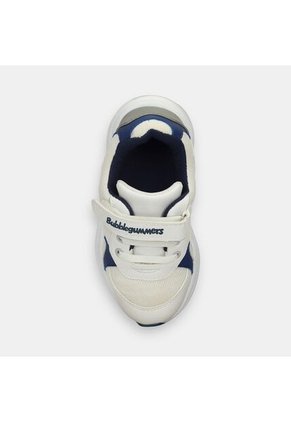 Tenis Infantil Para Niño Bubblegummers Blanco Tobias 22-25