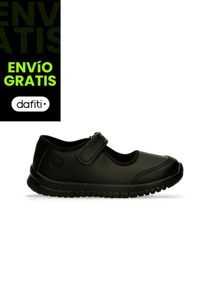 Baletas Escolar Para Niñas Bubblegummers Negro Katy