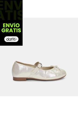 Baletas Para Niña Bubblegummers Negro Leidy Junior Girls 6 + Bubblegummers