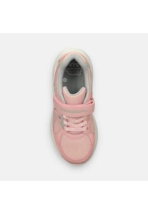 Tenis Con Luces Infantil Para Niña Bubblegummers Blanco Ultramar 22-25