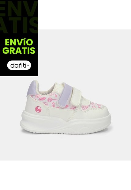 Tenis Para Niña Bubblegummers Multicolor Nico Prewalker Girls 0 +