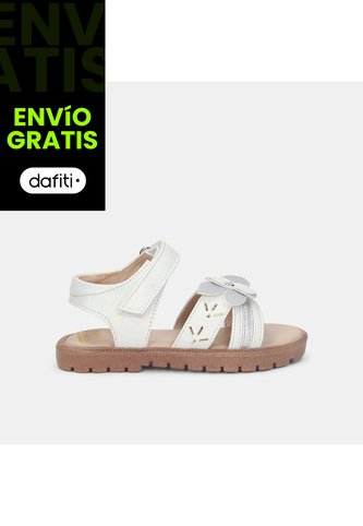 Tenis Para Niña Bubblegummers Gris Mary First Step Girls 1 + Bubblegummers