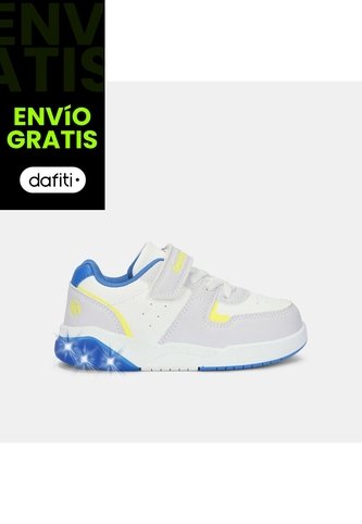Tenis Con Luces Para Niño Bubblegummers Hielo Dakar Bubblegummers