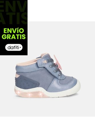 Bota Con Luces Para Niña Bubblegummers Violeta Tokio Bubblegummers