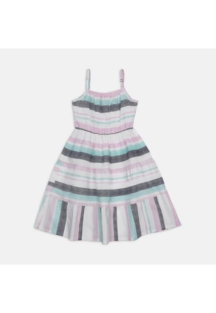 Vestido Para Niña Bubblegummers Blanco Oralia