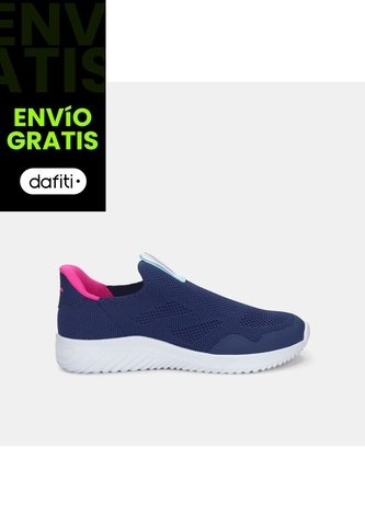 Tenis Infantil Para Niña Bubblegummers Violeta Cool 26-29 Bubblegummers