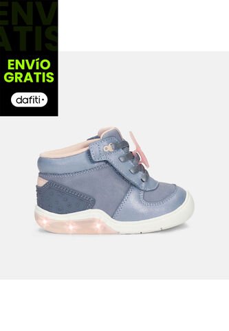 Bota Con Luces Para Niña Bubblegummers Violeta Tokio Bubblegummers