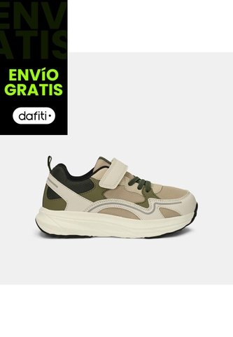Tenis Para Niño Bubblegummers Verde Titan Ethan Bubblegummers