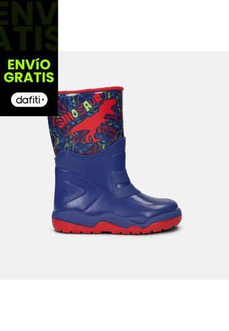 Bota De Lluvia Para Niño Bubblegummers Violeta Vuelo Shaft Protectives Bubblegummers