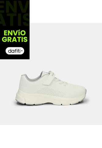 Tenis Para Niño Bubblegummers Blanco Fountain Bubblegummers