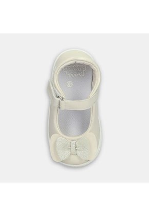 Baletas Para Niña Bubblegummers Beige Tutu Baby Panda Prewalker Girls 0 +