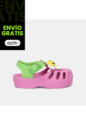 Sandalia Bebé Para Niña Bubblegummers Multicolor Bubblegummers