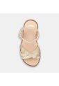 Sandalias Para Niña Bubblegummers Beige Mary First Step de Bubblegummers